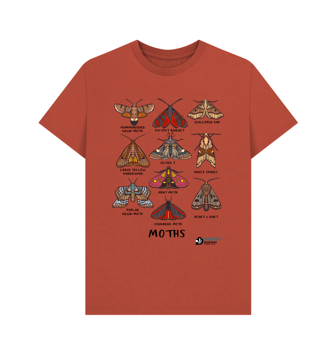 Rust Printed T-shirt Front