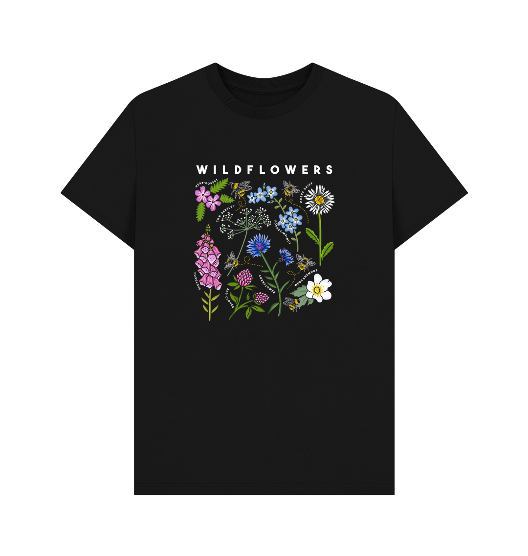 Black Printed T-shirt