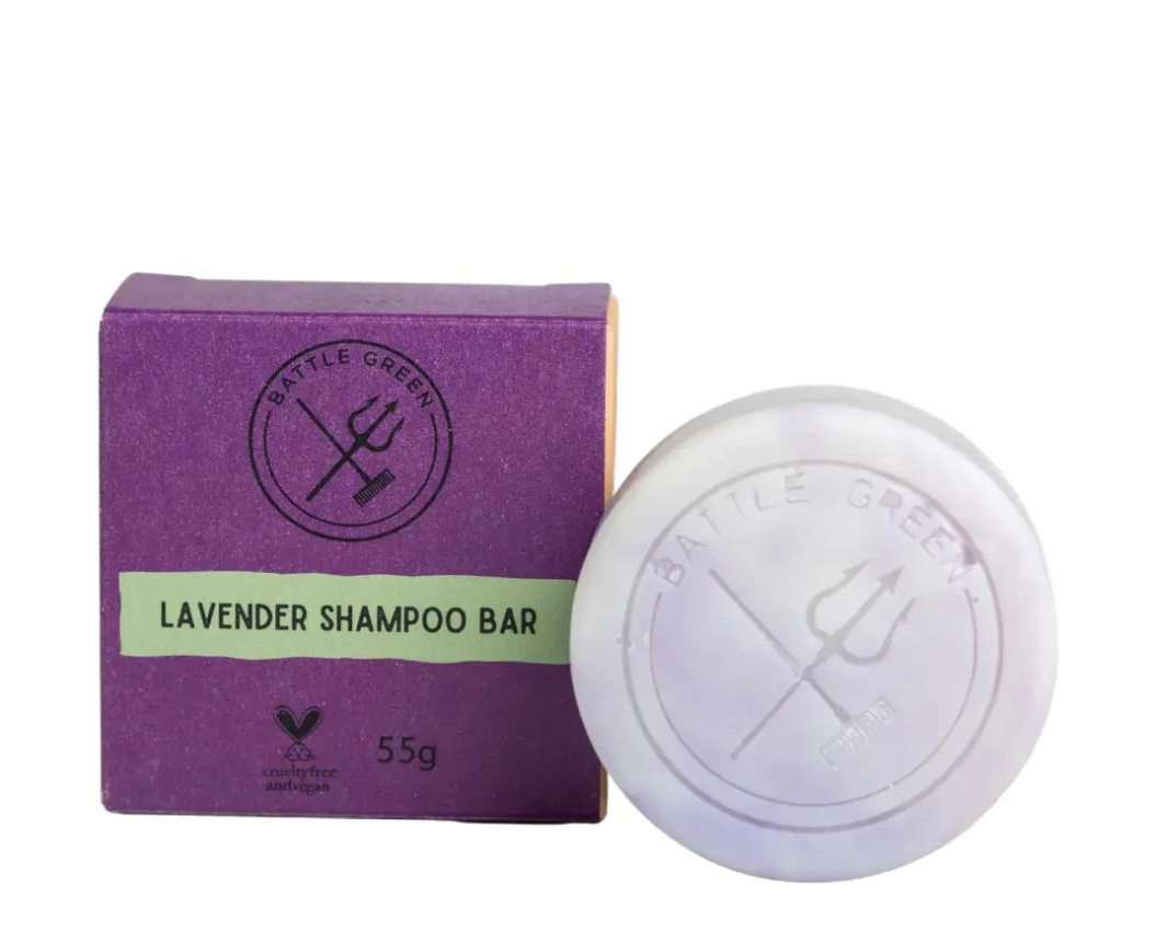 Battle Green - natural shampoo bar