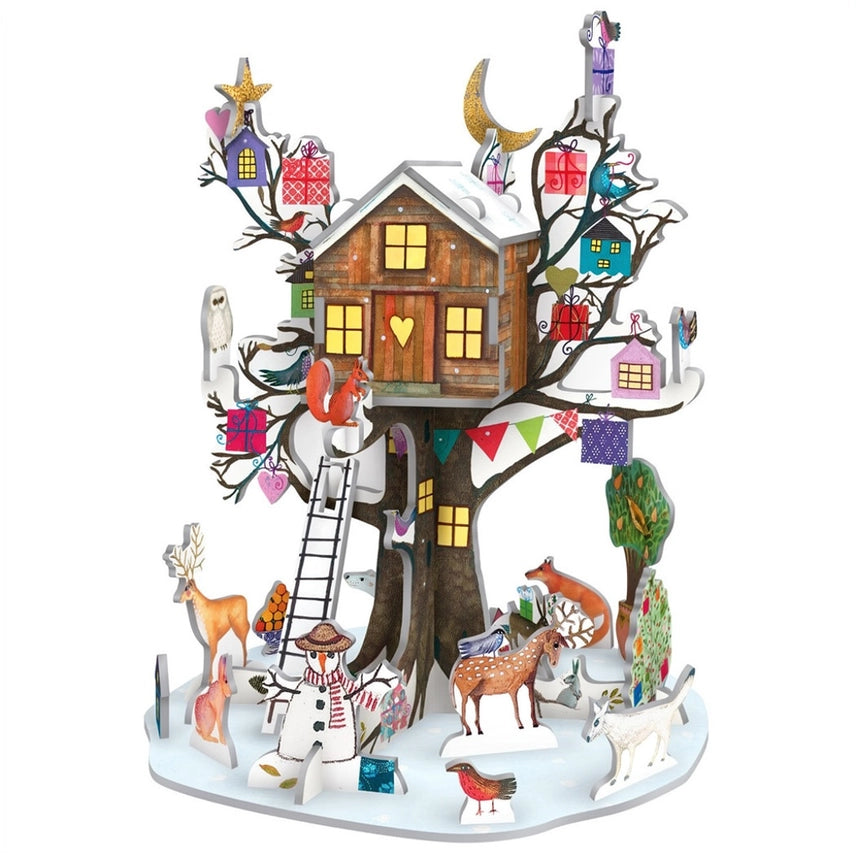 Christmas Treehouse Pop & Slot Advent Calendar