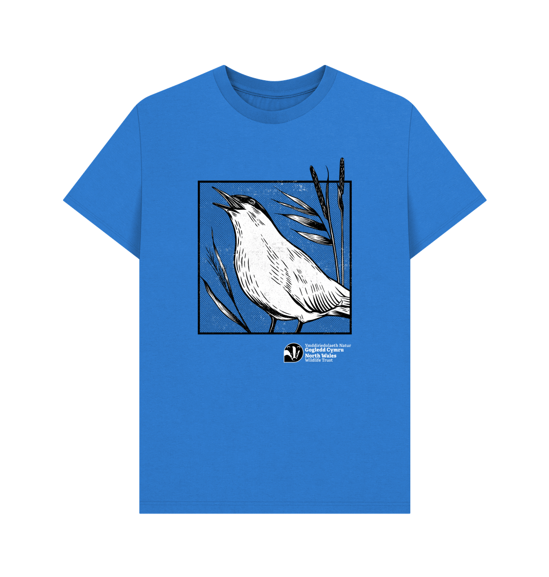Bright Blue Printed T-shirt