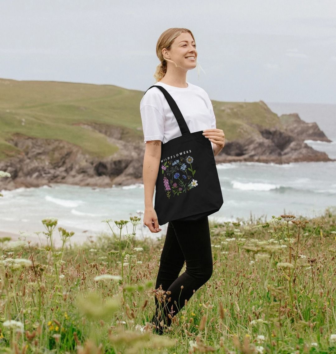Sustainable wildflower tote bag from Teemill