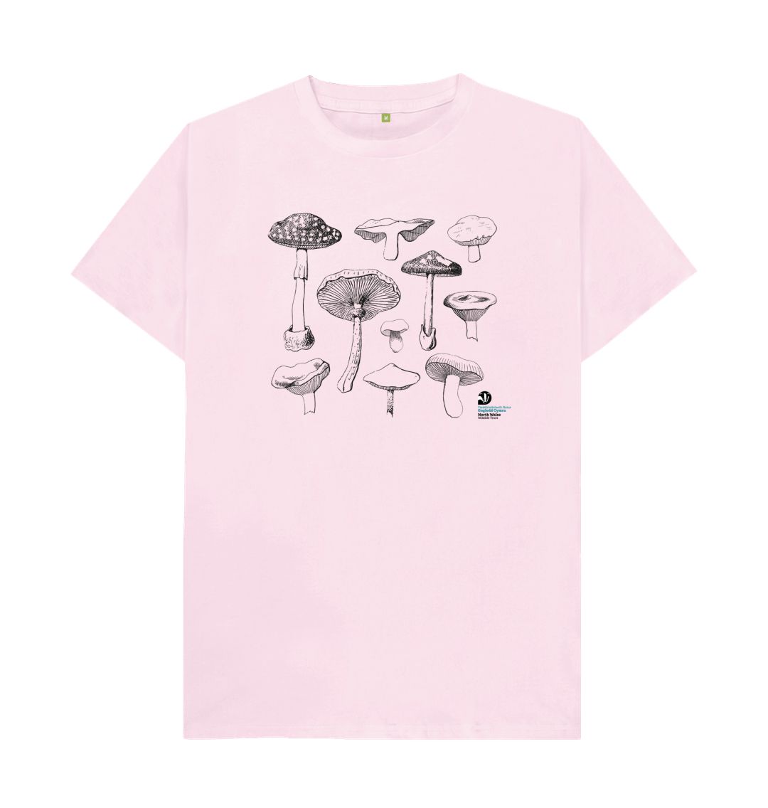 Pink Mushroom T-shirt (Men)