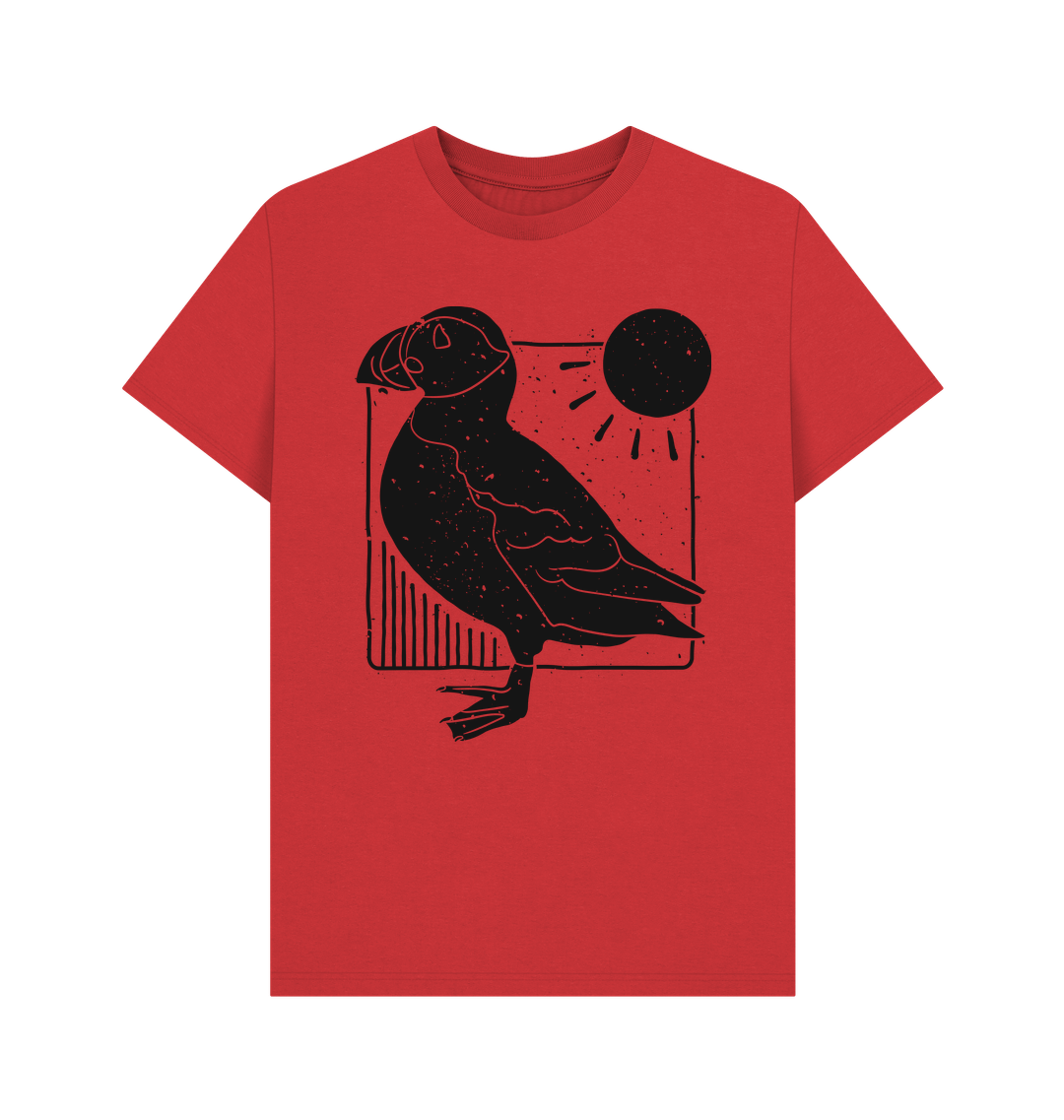 Red Printed T-shirt Front