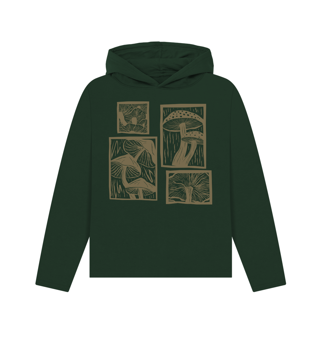 Evergreen Printed Hoody Front