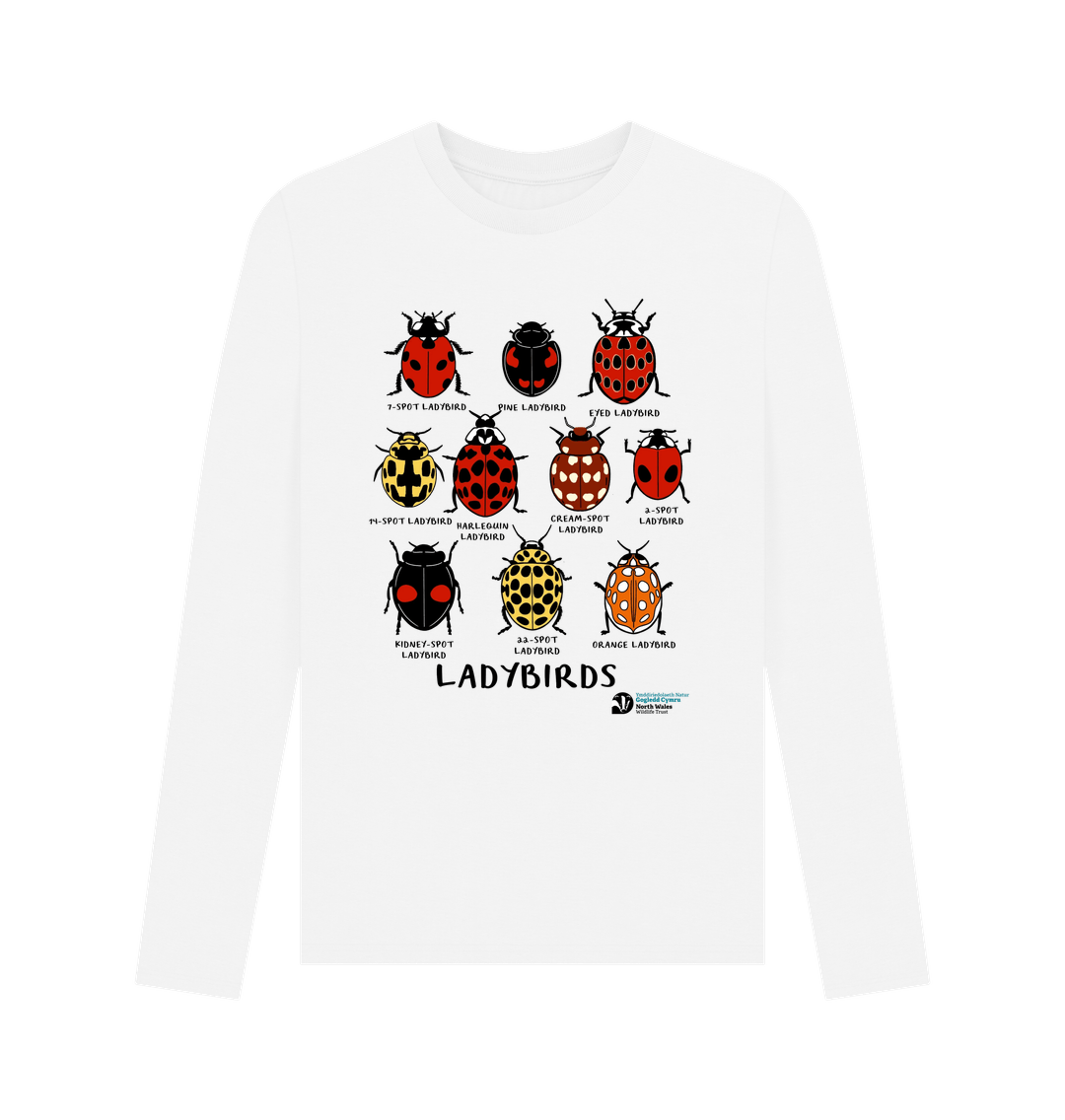 White Ladybird long-sleeved top (Men)