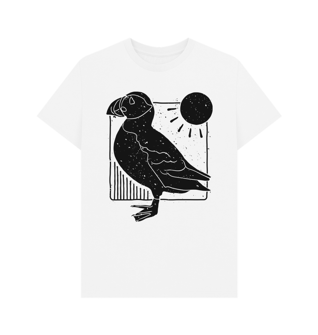 White Printed T-shirt Front