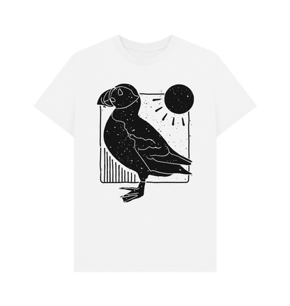 White Printed T-shirt Front