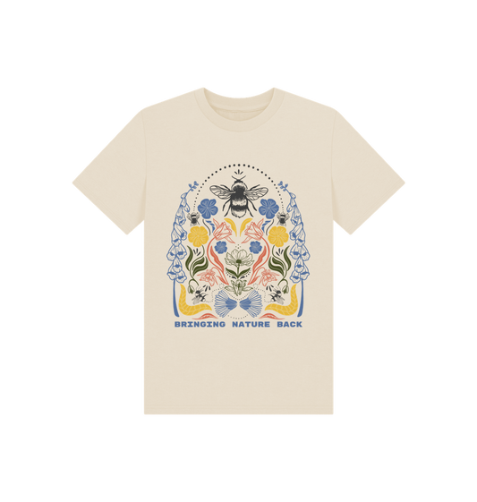 Oat Printed Kids T-Shirt Front
