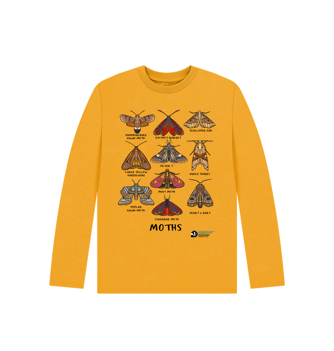 Mustard Moths long-sleeved top (Kids)