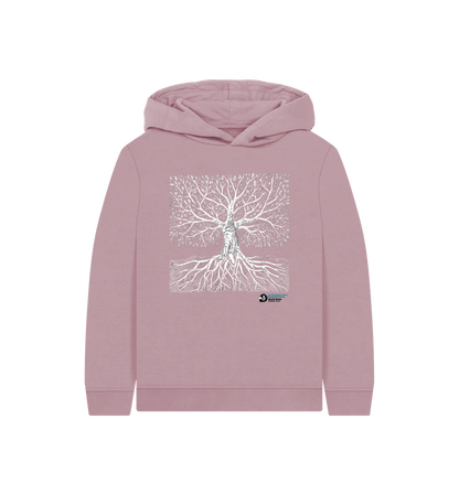 Mauve Tree Hoodie (Kids)