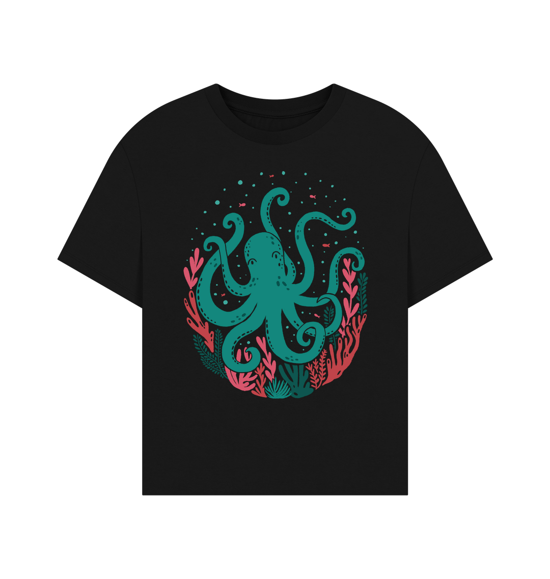 Black Printed T-shirt