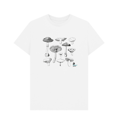 White Printed T-shirt Front