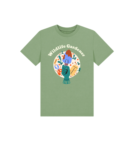 Sage Printed Kids T-Shirt