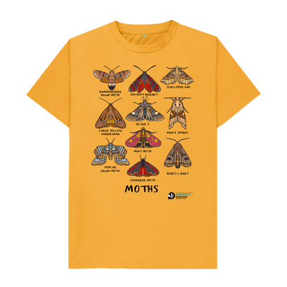 Mustard Moths T-shirt (Women)