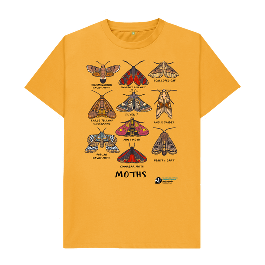 Mustard Moths T-shirt (Women)