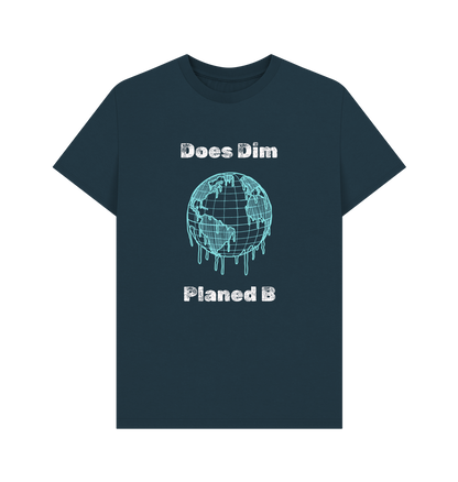 Denim Blue Printed T-shirt