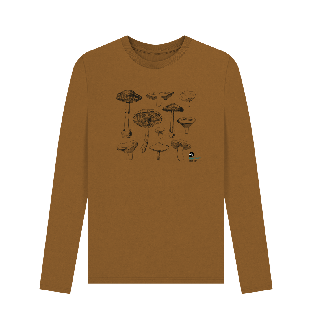 Brown Mushroom long-sleeved top (Men)