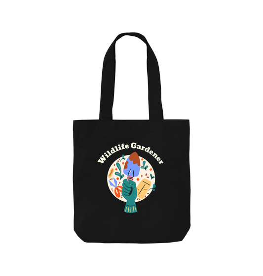Black Printed Bag