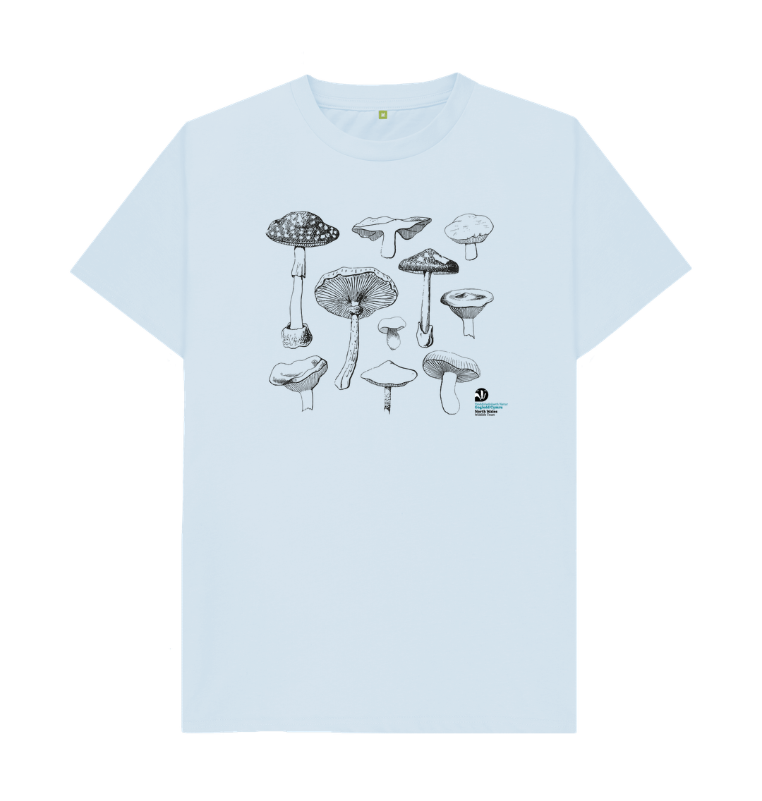 Sky Blue Mushroom T-shirt (Women)