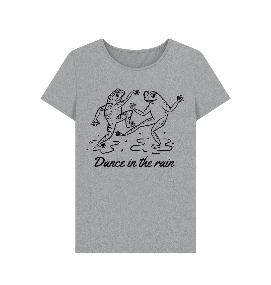 Athletic Grey Printed T-shirt Front
