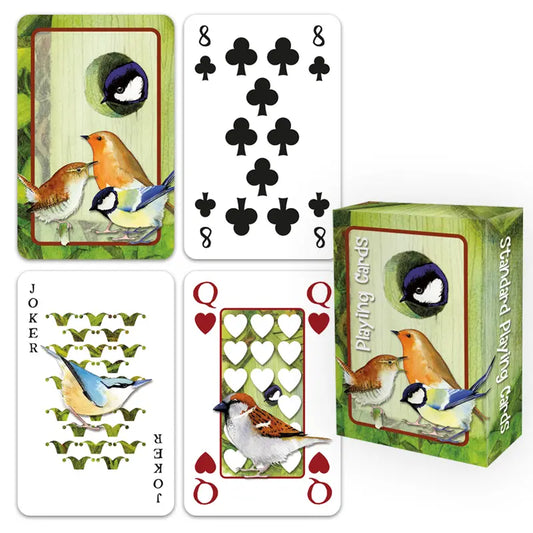 British Birds Playing Cards