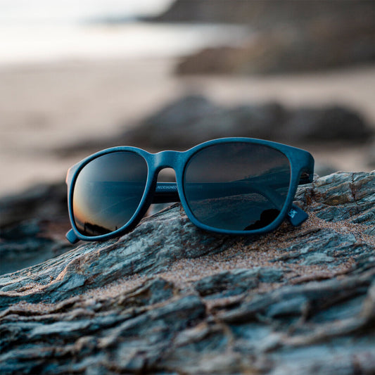 Waterhaul Fitzroy Navy sunglasses - grey polarised lens - 50% OFF!!