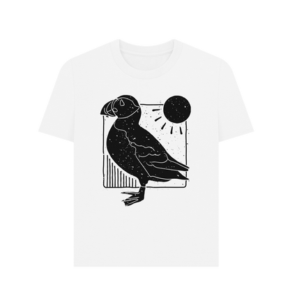 White Printed T-shirt Front