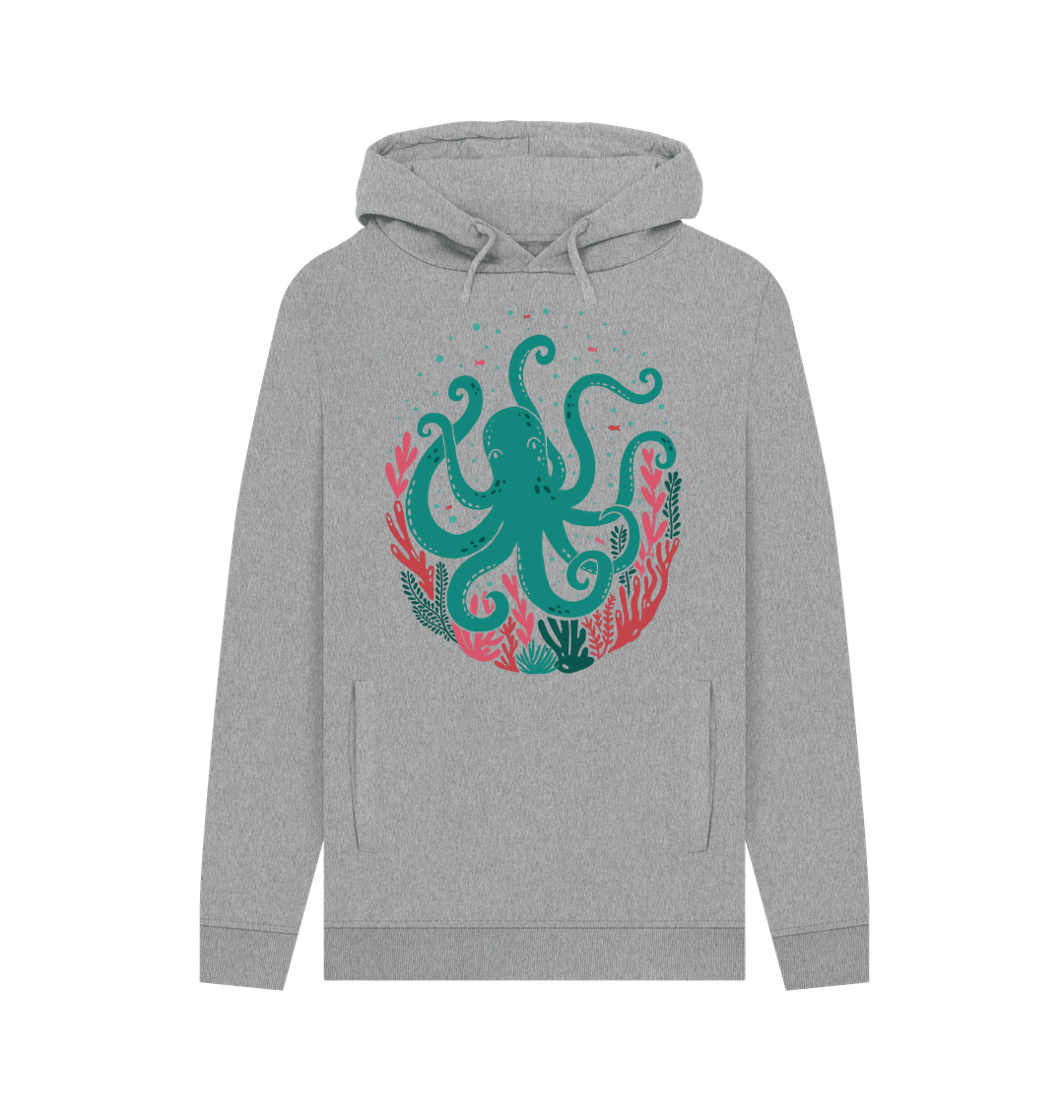 Light Heather Printed Hoody