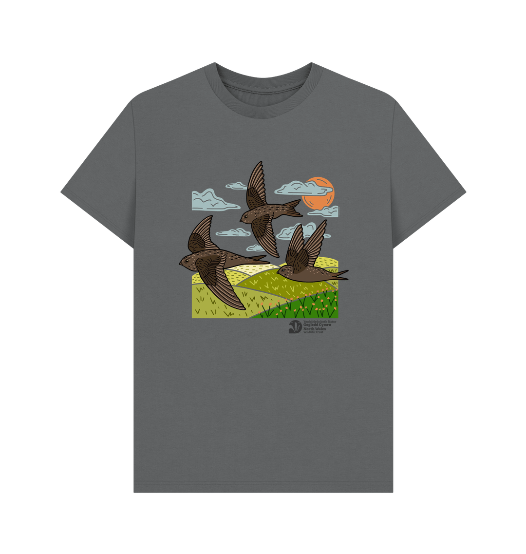 Slate Grey Printed T-shirt
