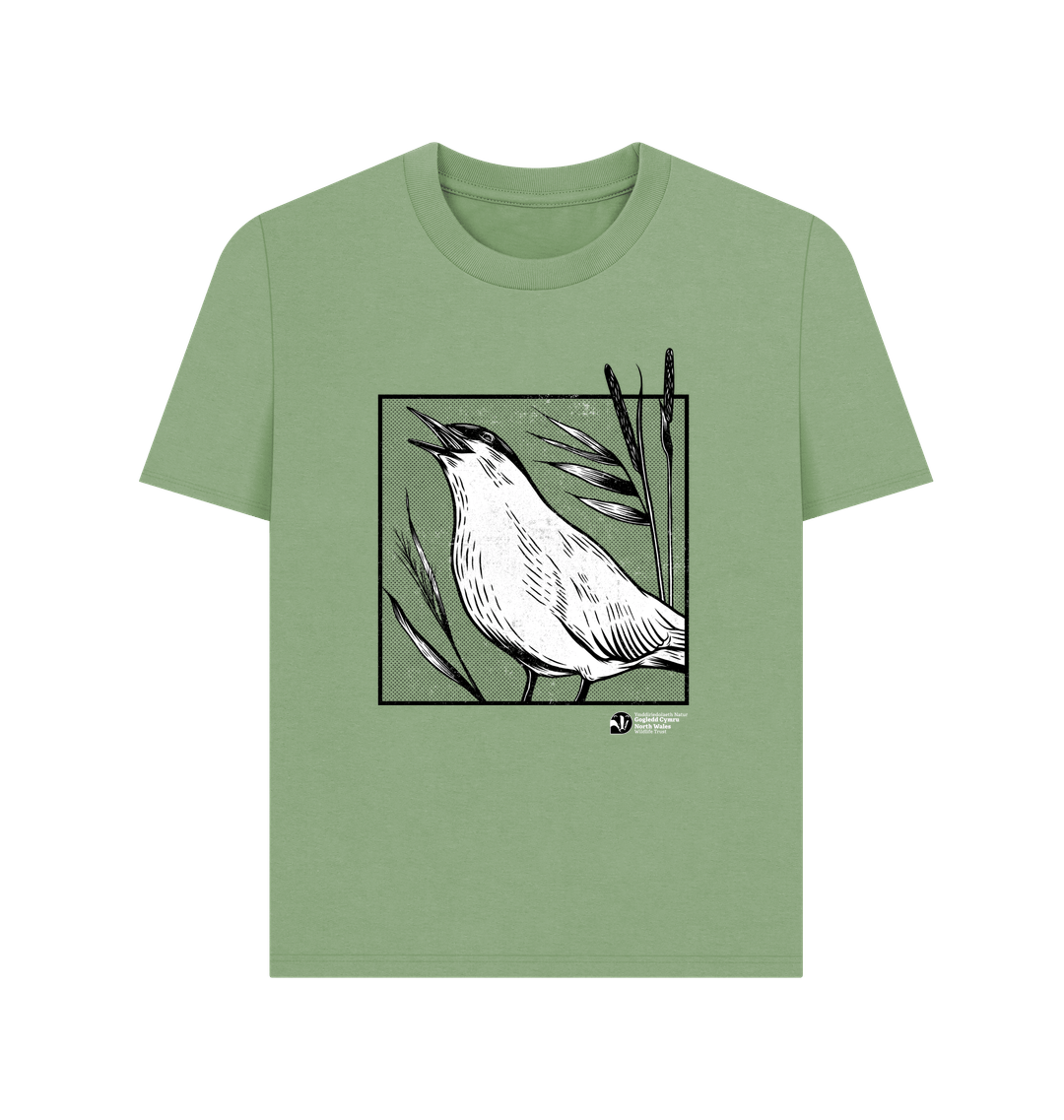 Sage Printed T-shirt Front