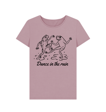 Mauve Printed T-shirt Front