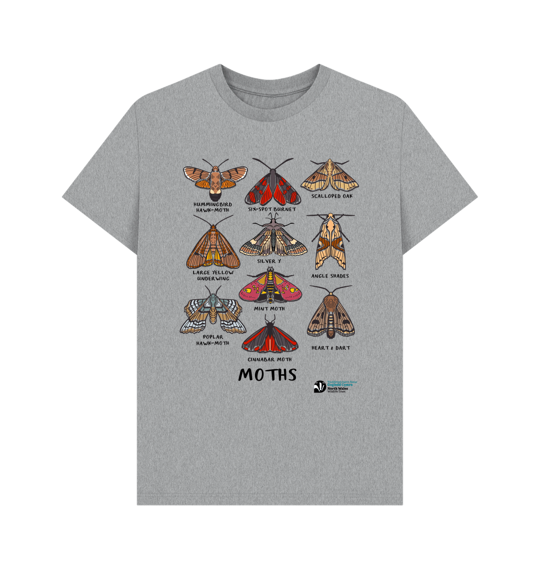 Athletic Grey Printed T-shirt Front