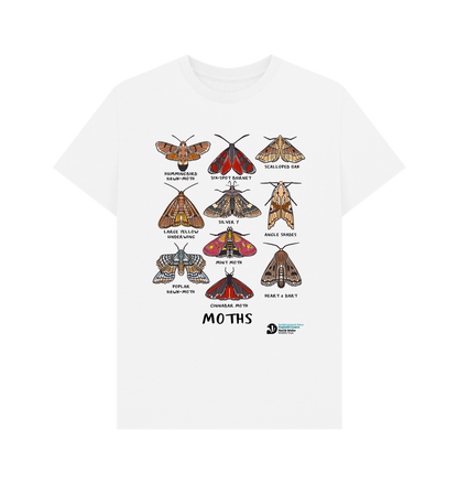 White Printed T-shirt Front