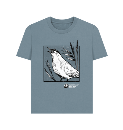 Stone Blue Printed T-shirt