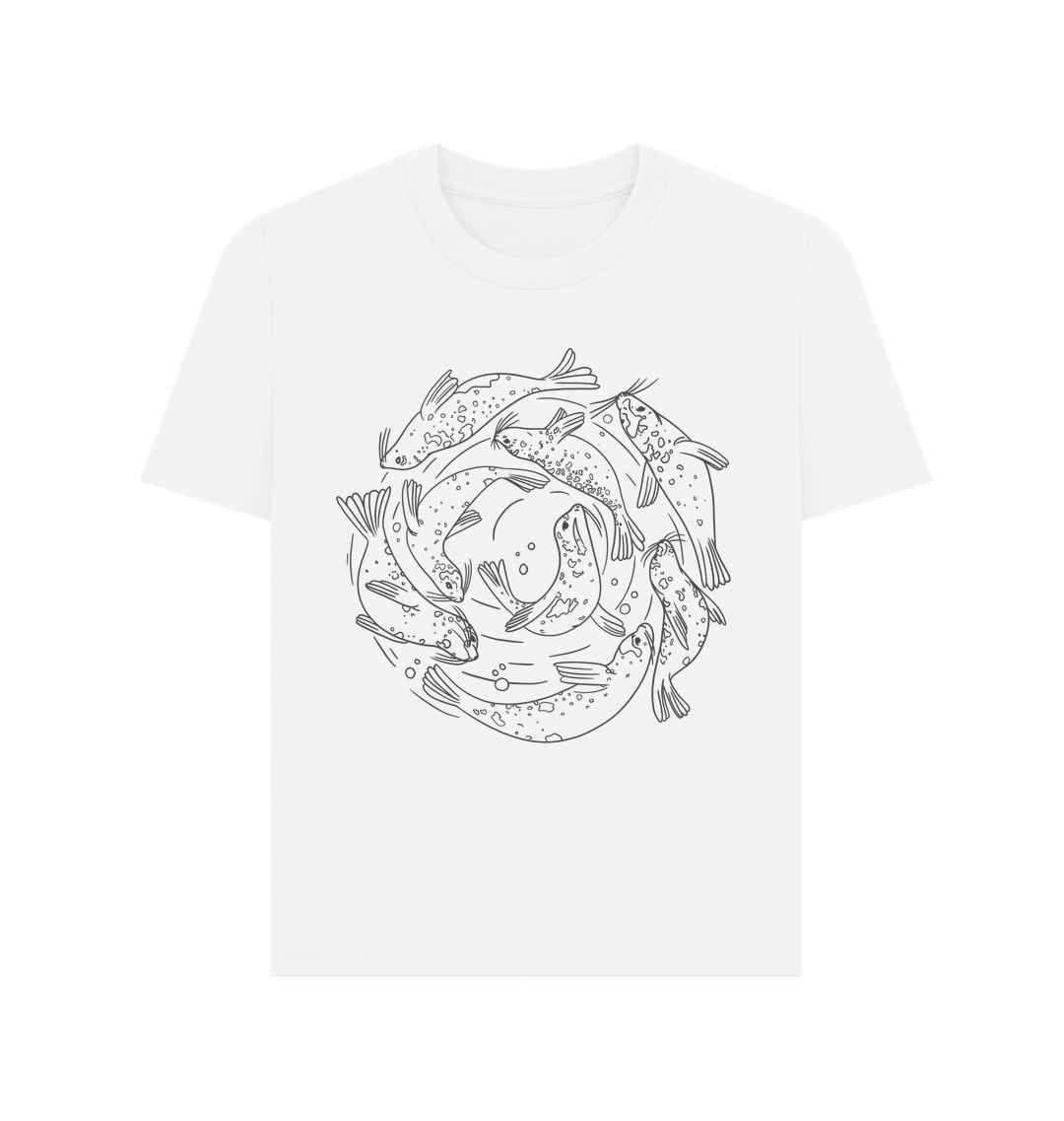 White Printed T-shirt