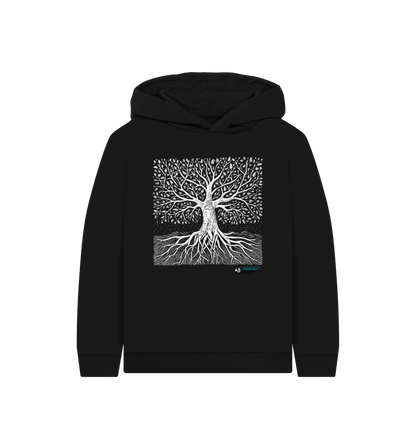 Black Tree Hoodie (Kids)