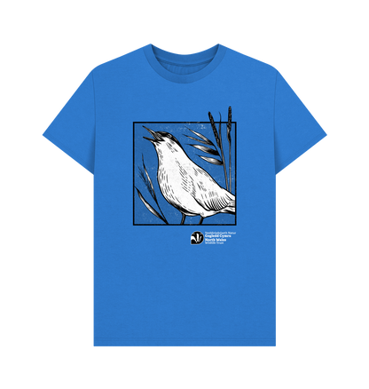 Bright Blue Printed T-shirt