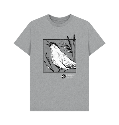 Athletic Grey Printed T-shirt