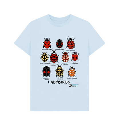 Sky Blue Printed T-shirt