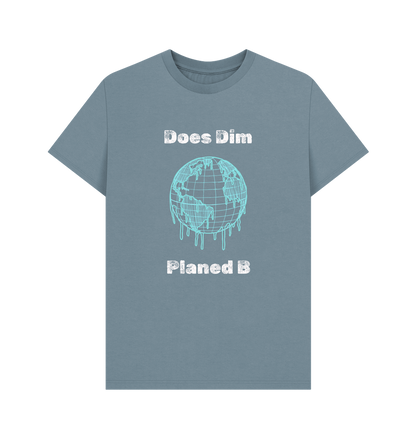 Stone Blue Printed T-shirt