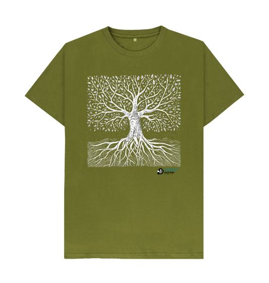 Moss Green Tree T-shirt (Women)